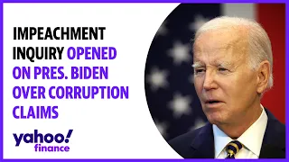 Impeachment inquiry opened on Pres. Biden over corruption claims