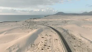 Fuerteventura - Corralejo - Spain (Dunes of Corralejo in 4K) - Drone Footage