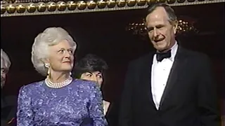 Kennedy Center Honors pays tribute to George & Barbara Bush-1992