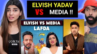 ELVISH YADAV ARREST VS MEDIA LAFDA! THUGESH REACTION | MY OPINION