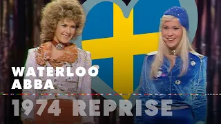 WATERLOO – ABBA (REPRISE - Sweden 1974 – Eurovision Song Contest HD)