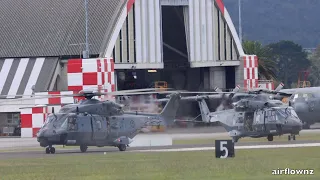 RNZAF Helicopters at Base Auckland New Zealand March 24, 2021.