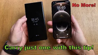 If you carry two phones - do this instead!