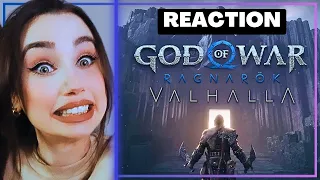God of War Ragnarök: Valhalla DLC - Reveal Trailer | REACTION
