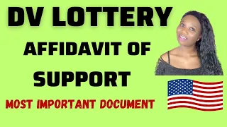 AFFIDAVIT OF SUPPORT DV LOTTERY WINNER | GREEN CARD LOTTERY SPONSOR