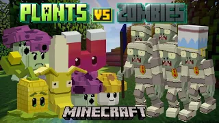 Plants vs Zombies 2 Minecraft Bedrock Addon