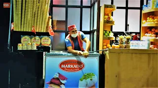 Turkish Ice Cream Man Tricks Tourists in Istanbul Istiklal Street
