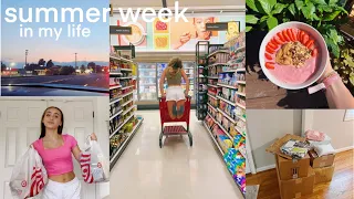 summer week in my life vlog 💐🛍️