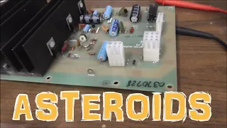 Found The STRANGEST Thing Inside This Asteroids Arcade Game Power Supply - Sound Repair