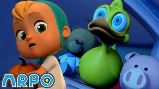 Arpo the Robot | SCARY DUCK! | NEW VIDEO | Funny Cartoons for Kids | Arpo and Daniel