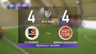 FC MAXIMUS 4-4 NoName-KonteynerBar  R-CUP XV2024 #STOPTHEWAR