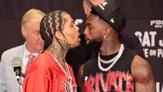 Gervonts Tank Davis STEPS TO Frank Martin in HEATED first face off!