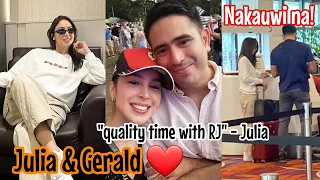 Julia Barretto & Gerald Anderson nakauwi na after ang "memorable trip" sa Singapore! 💕 What's next?