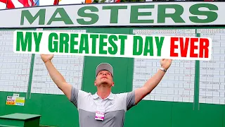 My Best Day Ever! At The Masters!