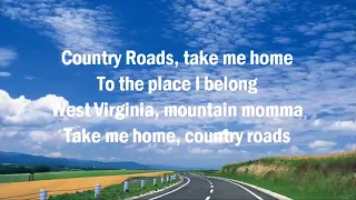 Jhon Denver♥️ (Country roads take me home) The ultimate collection Lyrics Mp4