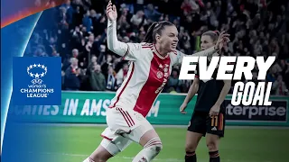 Every Goal From Matchday 6 Of The 2023-24 UEFA Women's Champions League Group Stage