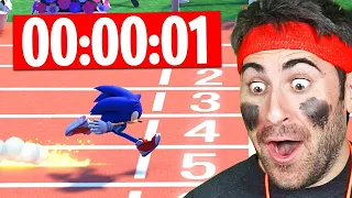 REACTING TO WORLD RECORDS IN MARIO & SONIC AT THE OLYMPIC GAMES