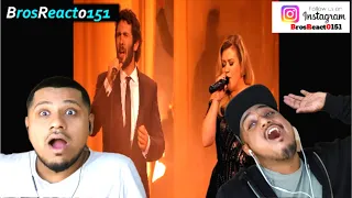 Josh Groban ft Kelly Clarkson - All I Ask Of You (Official Live Video From Stages Live) | REACTION