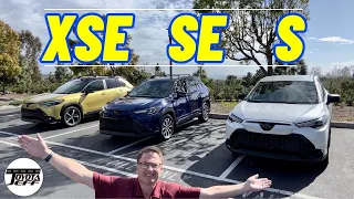 *ALL* 2023 Corolla Cross Hybrids Compared: MPG, Power, Prices, More!