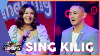 Comedian Jayson Gainza and ‘Unica Hija’ star Kate Valdez’s fun duet on Sing Kilig! | All-Out Sundays