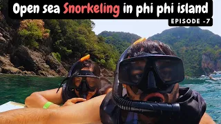 Open sea SNORKELING in Thailand | PHI PHI ISLAND Full Day Tour from PHUKET Part-2| Ep- 7 |Vlog 67|