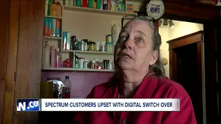 Spectrum customers upset with digital switch over