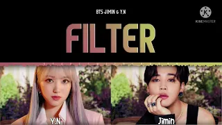 [FM] BTS Jimin & Y/N - 'Filter' Color Coded [2 members] - Cover by REM