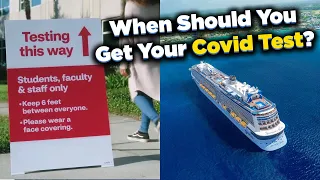 When should you get a Covid test before your Royal Caribbean cruise?