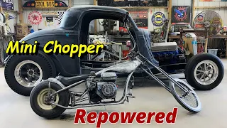 Mini Chopper Engine Swapped - More Power Less Weight