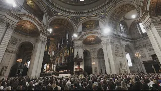 VIDEO | St. Paul's Cathedral holds prayer service for Queen Elizabeth