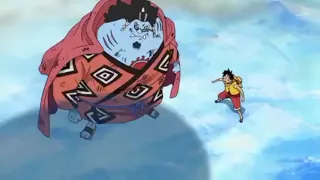 Momen dunia tahu Luffy anak si Iblis Dragon