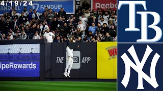 New York Yankees Highlights: vs Tampa Bay Rays | 4/19/24