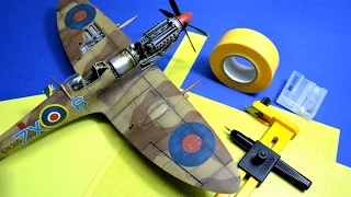 How to paint and create stencils RAF roundels - Great Guide Plastic Models