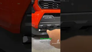 Why does the new 2024 Toyota Tacoma have tow hooks and the Tundra doesnt? Here’s the answer.