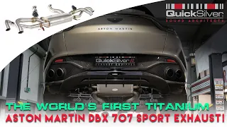 The World's First Titanium Aston Martin DBX 707 Sport Exhaust