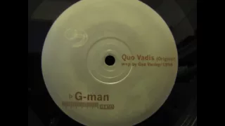 G-Man - Quo Vadis (Original)