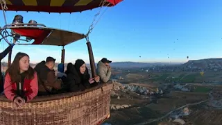 Cappadocia Hot Air Balloon Ride in 360 n VR  Clip 1