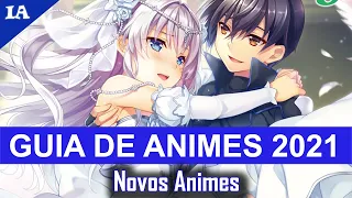 NOVOS ANIMES DE JULHO 2021 | Guia de Temporada