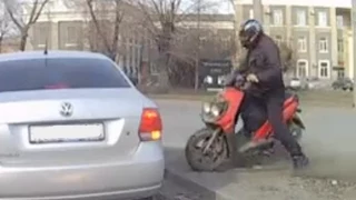 Scooter Crash Compilation 2014