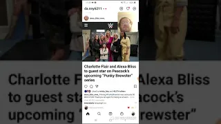 Alexa Bliss & Charlotte Flair On New Punky Brewster Show - Wwe - Danny the Man Parker