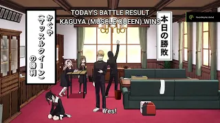ishigami vs Chika in arm wrestling [intense]