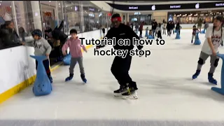 HOW TO MASTER THE HOCKEY STOP IN FEW EASY STEPS