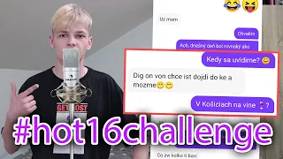 Píšem Textom Piesní #Hot16Challenge 🔥