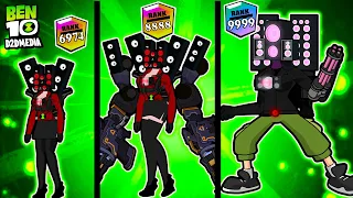 Brawl Stars Rank Up "Evolution of New Titan Speaker Woman": Ben 10 Skibidi Toilet #113 Fanmade