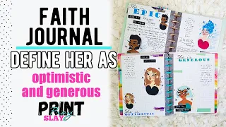 Define Her As Optimistic and Generous | Fixing My Faith Journal