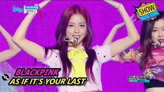 [HOT] BLACKPINK - AS IF IT'S YOUR LAST, 블랙핑크 - 마지막처럼 Show Music core 20170715