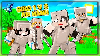 Minecraft nhưng Trò Chơi Sinh Tồn Tập 14: Siro 1 vs 3 Mèo Simmy và cái kết chui xuống lỗ