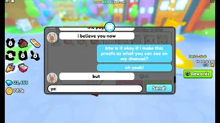 (PROOF 1 ON PS99) (PART 1) I bought her 8 huge for 10k robux. Thanks for the trust!. Check next vid.