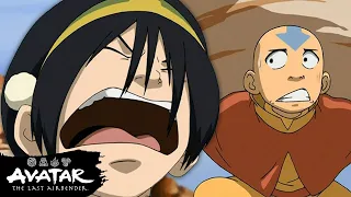 Aang & Toph For 10 Minutes Straight ⛰ | Avatar: The Last Airbender