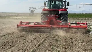 Massey Ferguson 7S.180 Rotovatör Çekimi